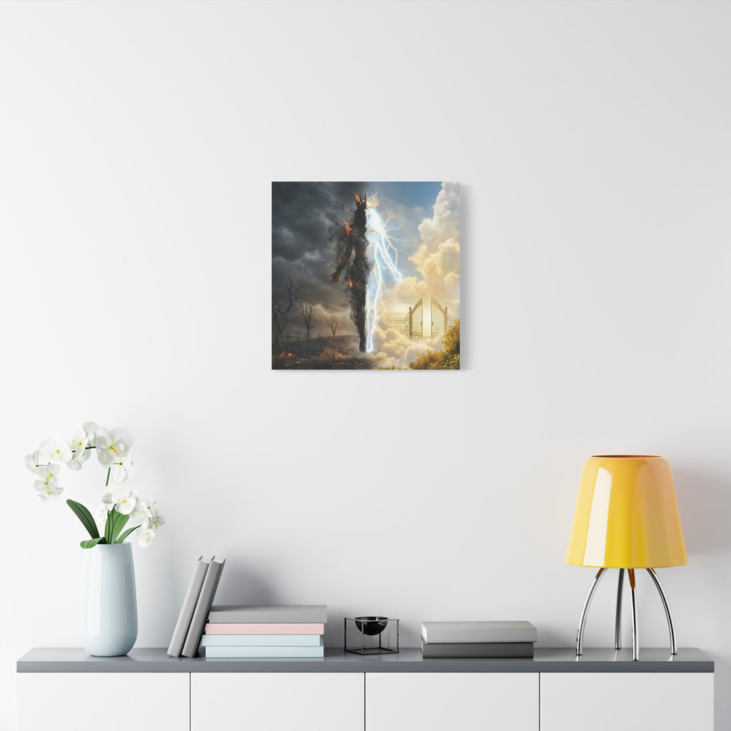 Light & Shadow — The Conscious Path Canvas