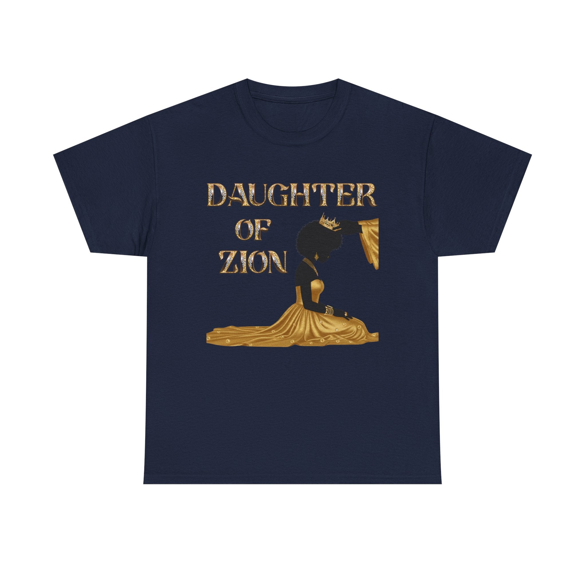 Daughter of Zion Tee — Inspirational Faith Graphic T‑Shirt for Girls & Women