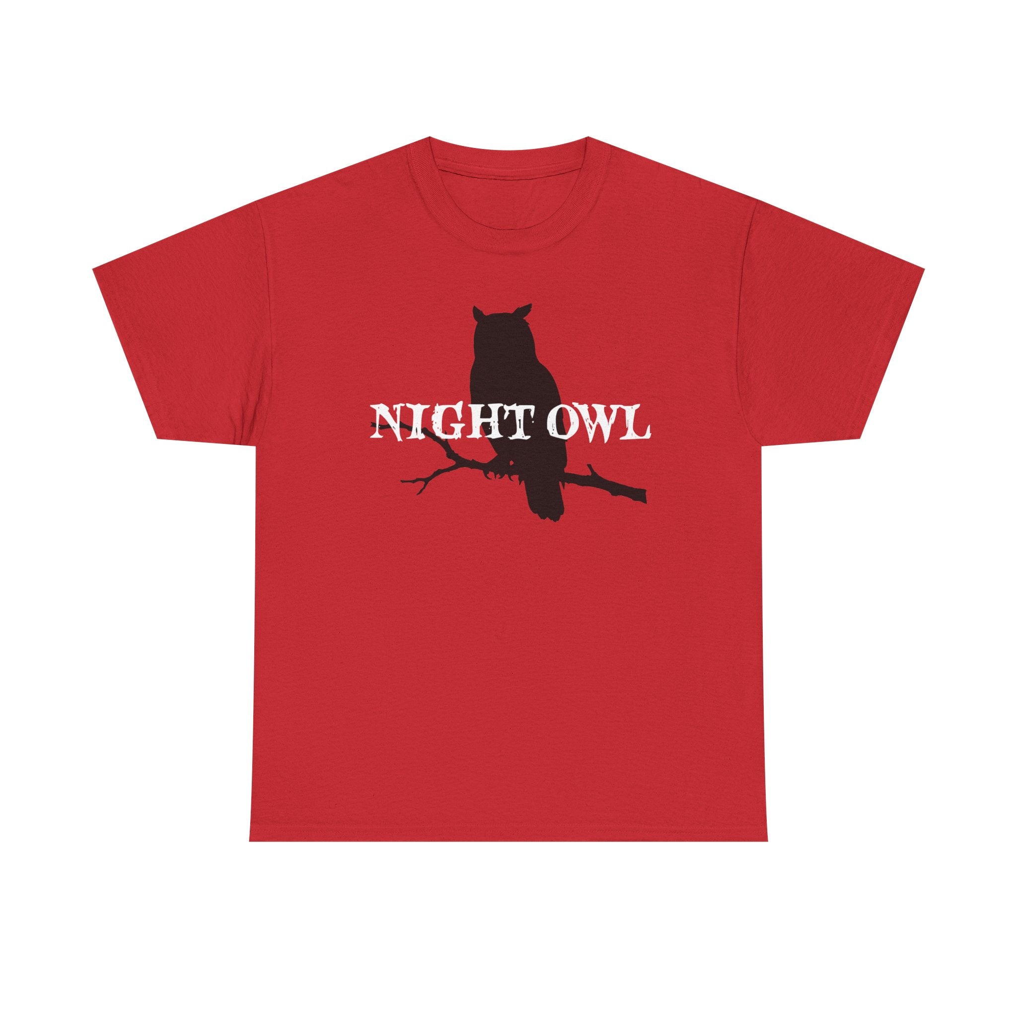 Night Owl T-Shirt — Silhouette Owl Graphic Tee