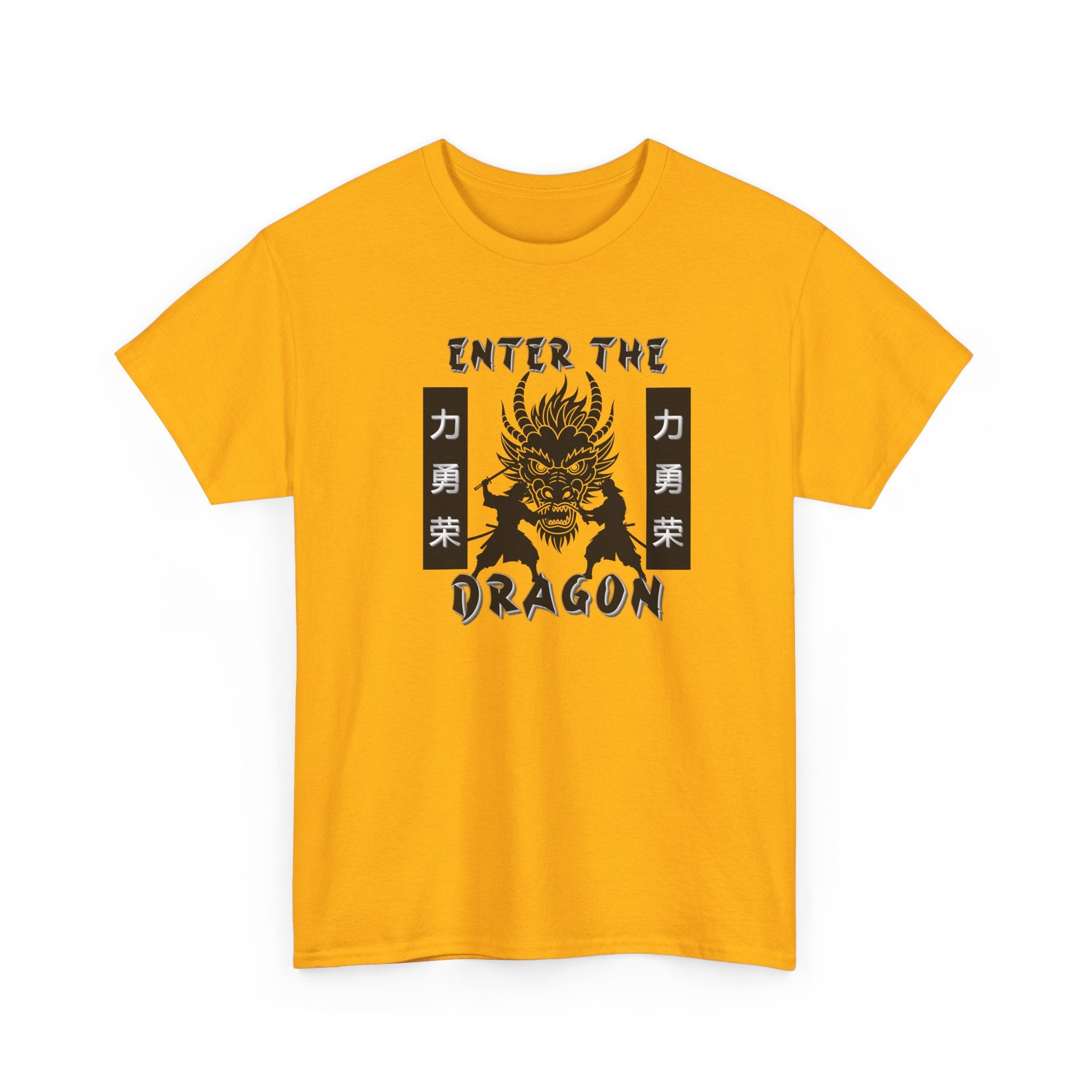 ENTER THE DRAGON — Dragon of Honor Tee | Strength, Courage & Power Graphic Shirt🐉🔥
