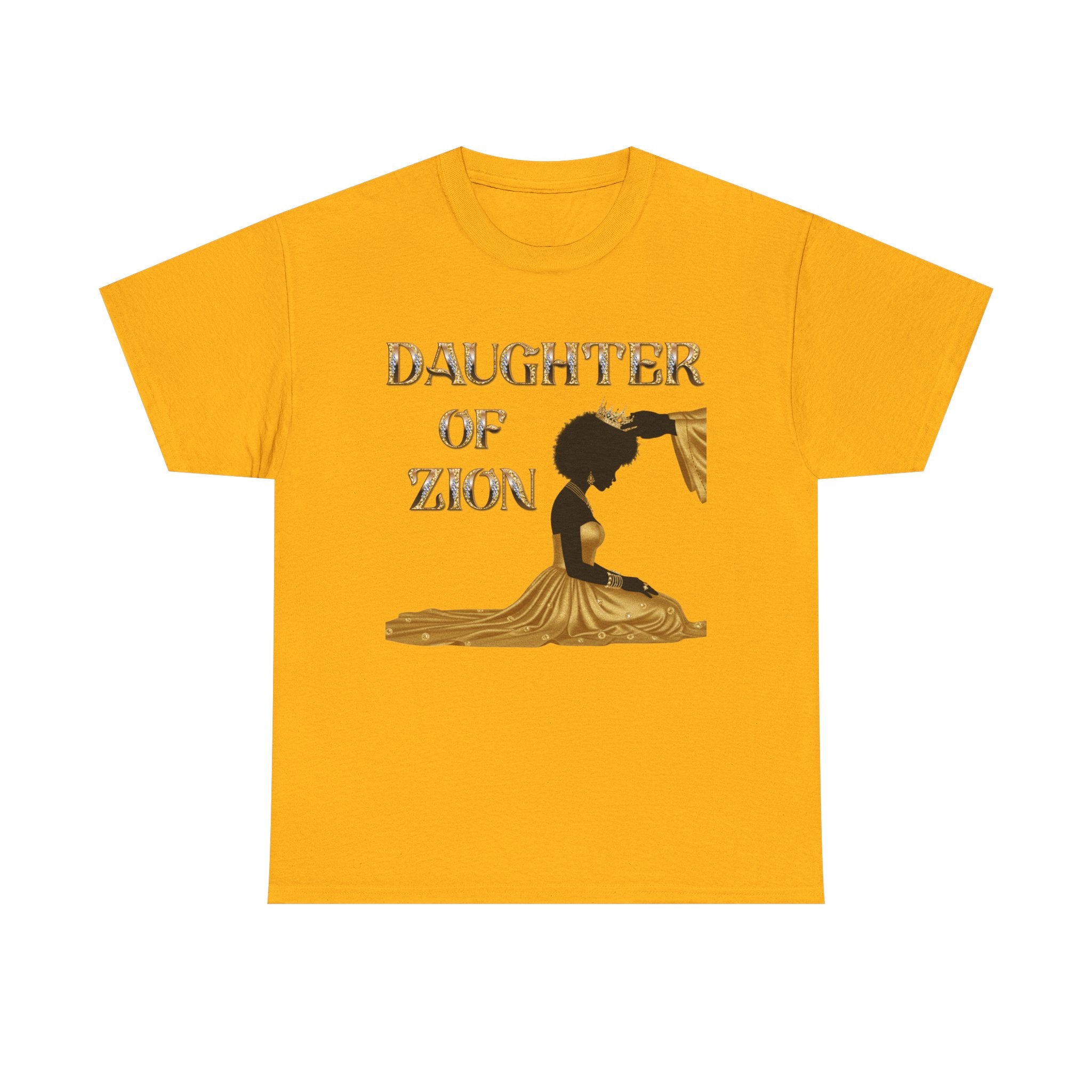 Daughter of Zion Tee — Inspirational Faith Graphic T‑Shirt for Girls & Women