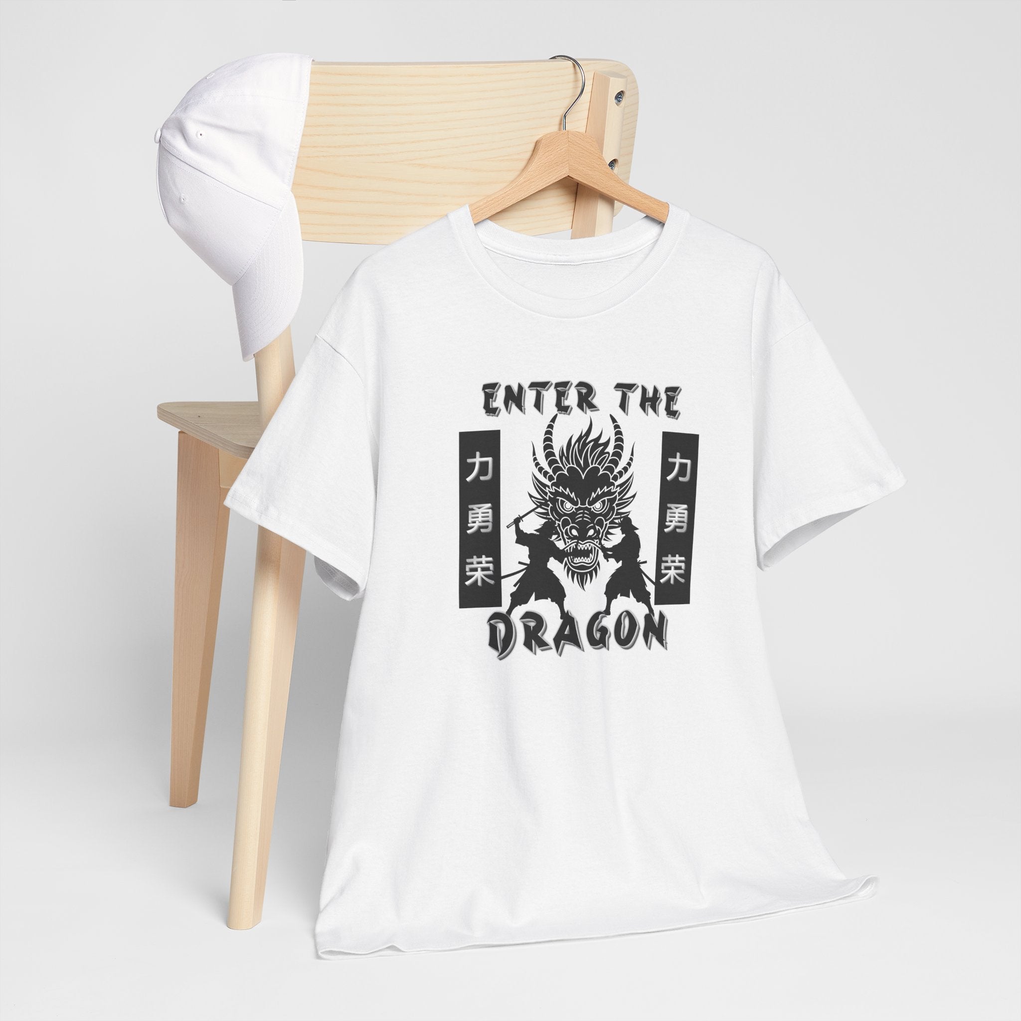 ENTER THE DRAGON — Dragon of Honor Tee | Strength, Courage & Power Graphic Shirt🐉🔥