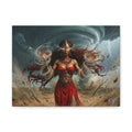Oya Goddess of the Storm Matte Canvas