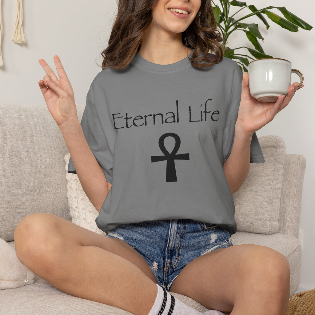 Eternal Life T-Shirt — Ankh Symbol Spiritual Tee
