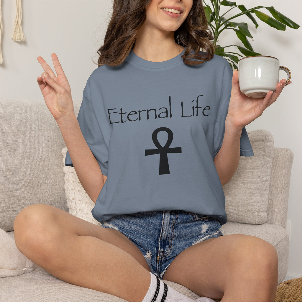 Eternal Life T-Shirt — Ankh Symbol Spiritual Tee