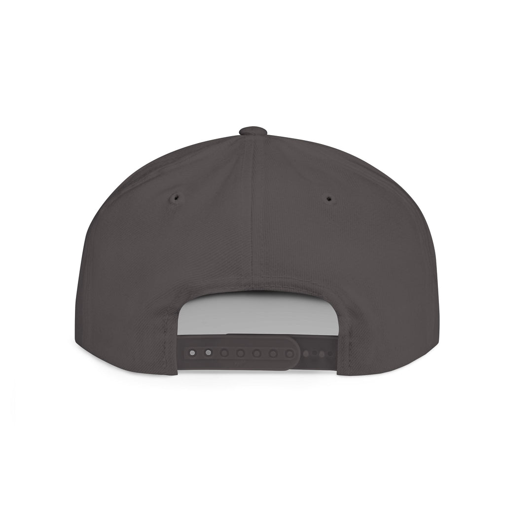 MVP™ Flat Bill Snapback — Embroidered Statement Cap