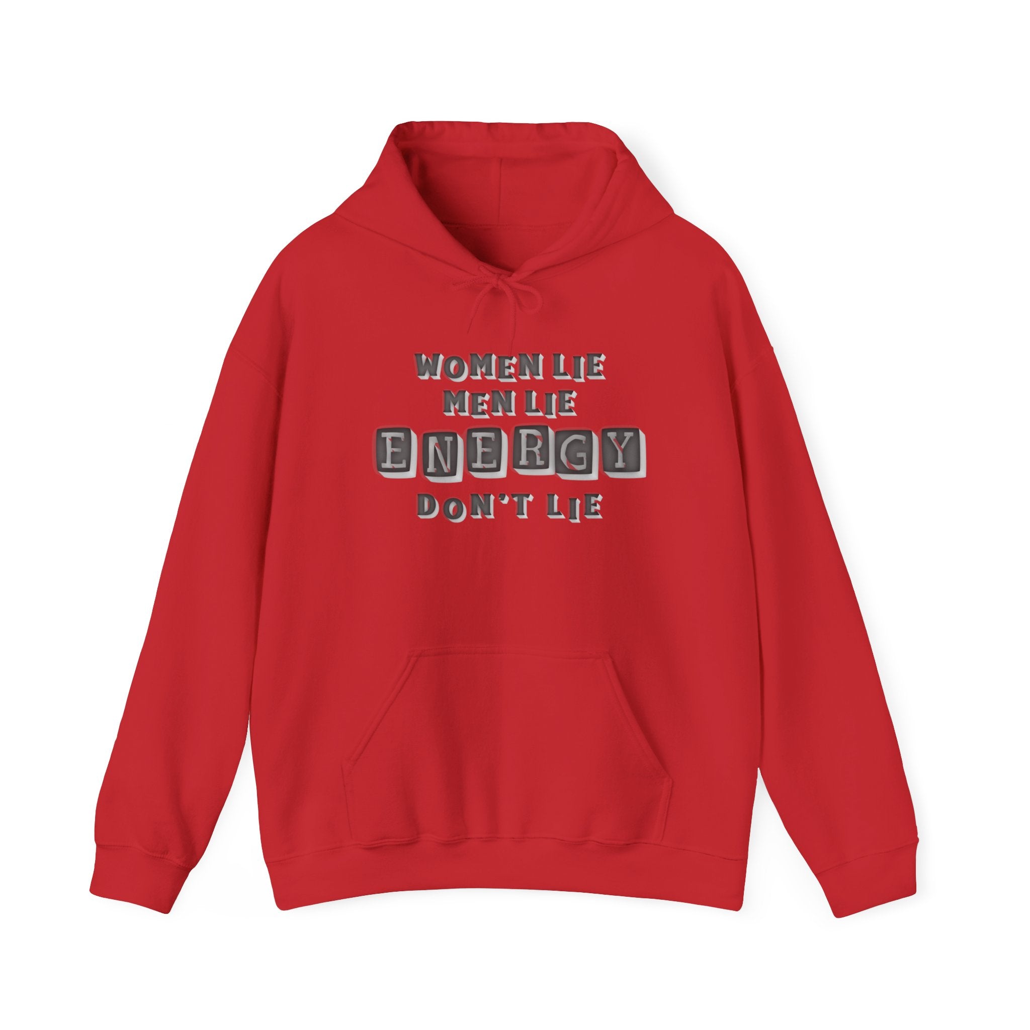 Energy Don’t Lie™ Hoodie — Truth Over Talk Statement Pullover  Spiritual + Street