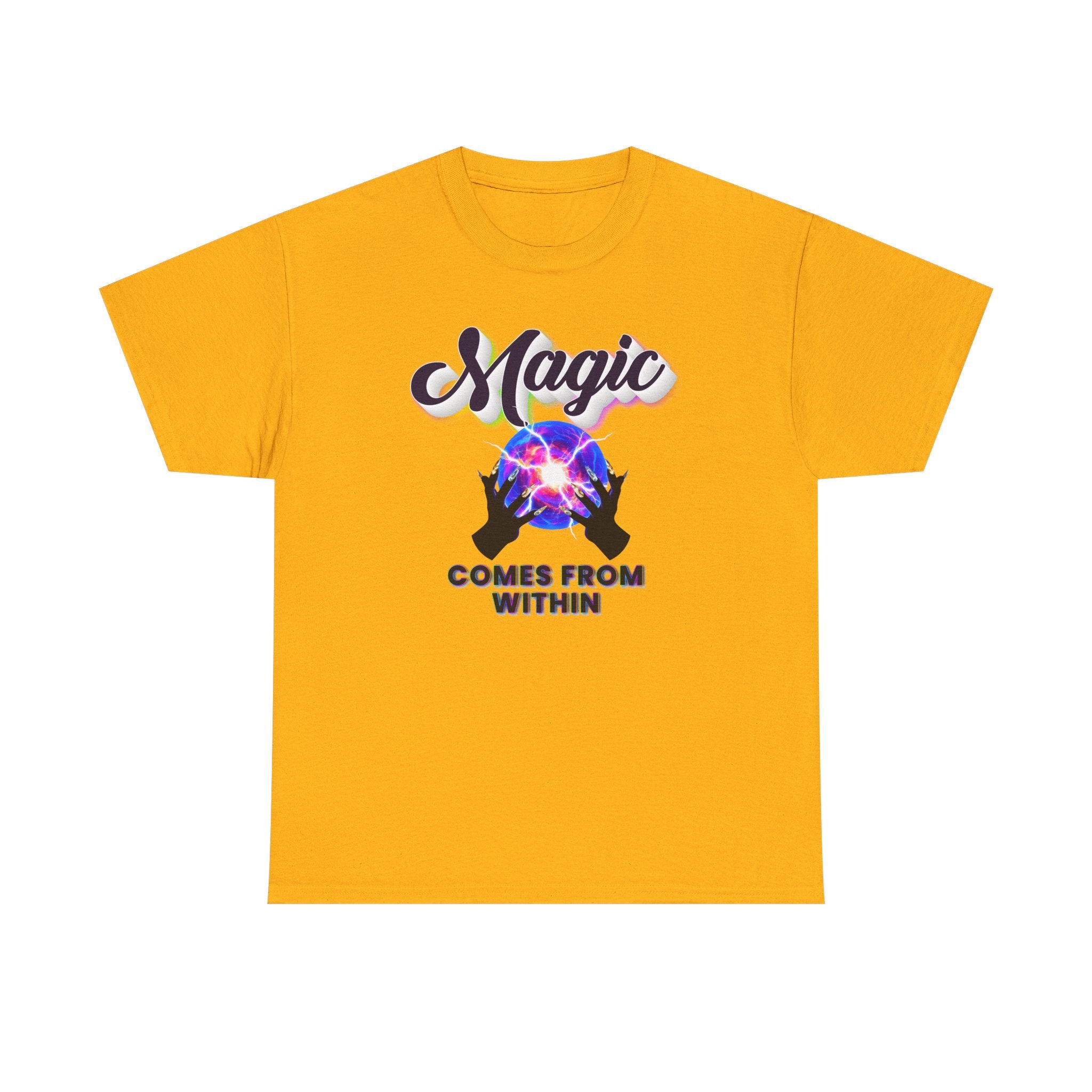 ✨🔮 The Magic Comes From Within™ Tee — Empowered Goddess Energy Shirt 👑💫