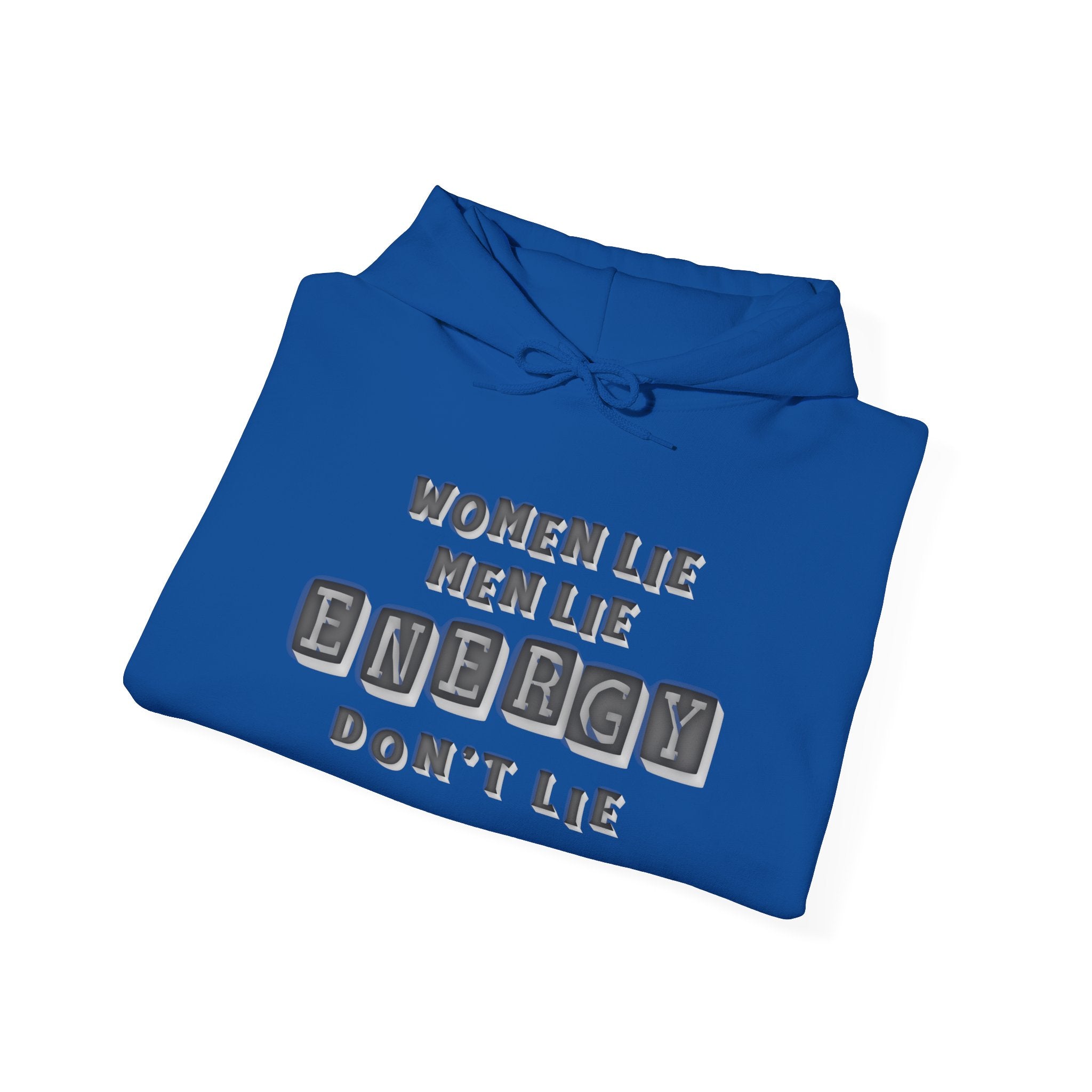 Energy Don’t Lie™ Hoodie — Truth Over Talk Statement Pullover  Spiritual + Street