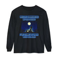 🌙🖤 Hello Darkness, My Old Friend™ — Moonlit Soul Long Sleeve Tee ✨🌌