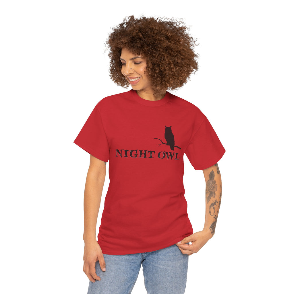 🌙 Night Owl™ Minimal Silhouette Tee