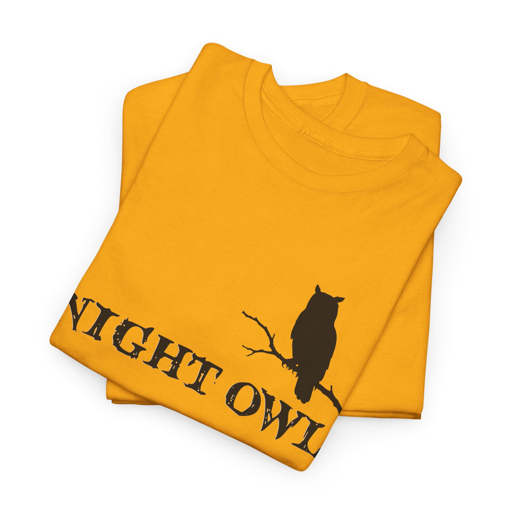 🌙 Night Owl™ Minimal Silhouette Tee