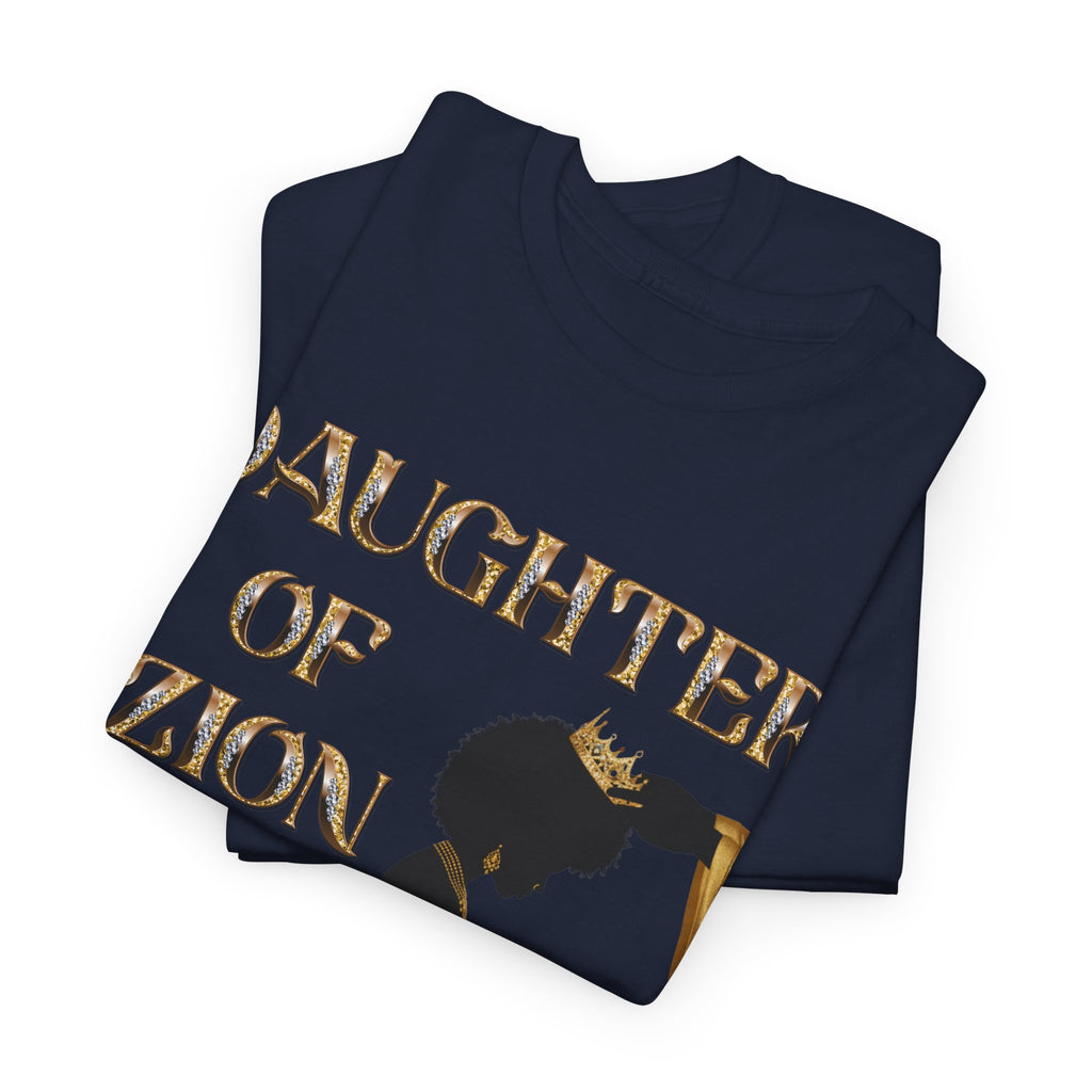 Daughter of Zion Tee — Inspirational Faith Graphic T‑Shirt for Girls & Women