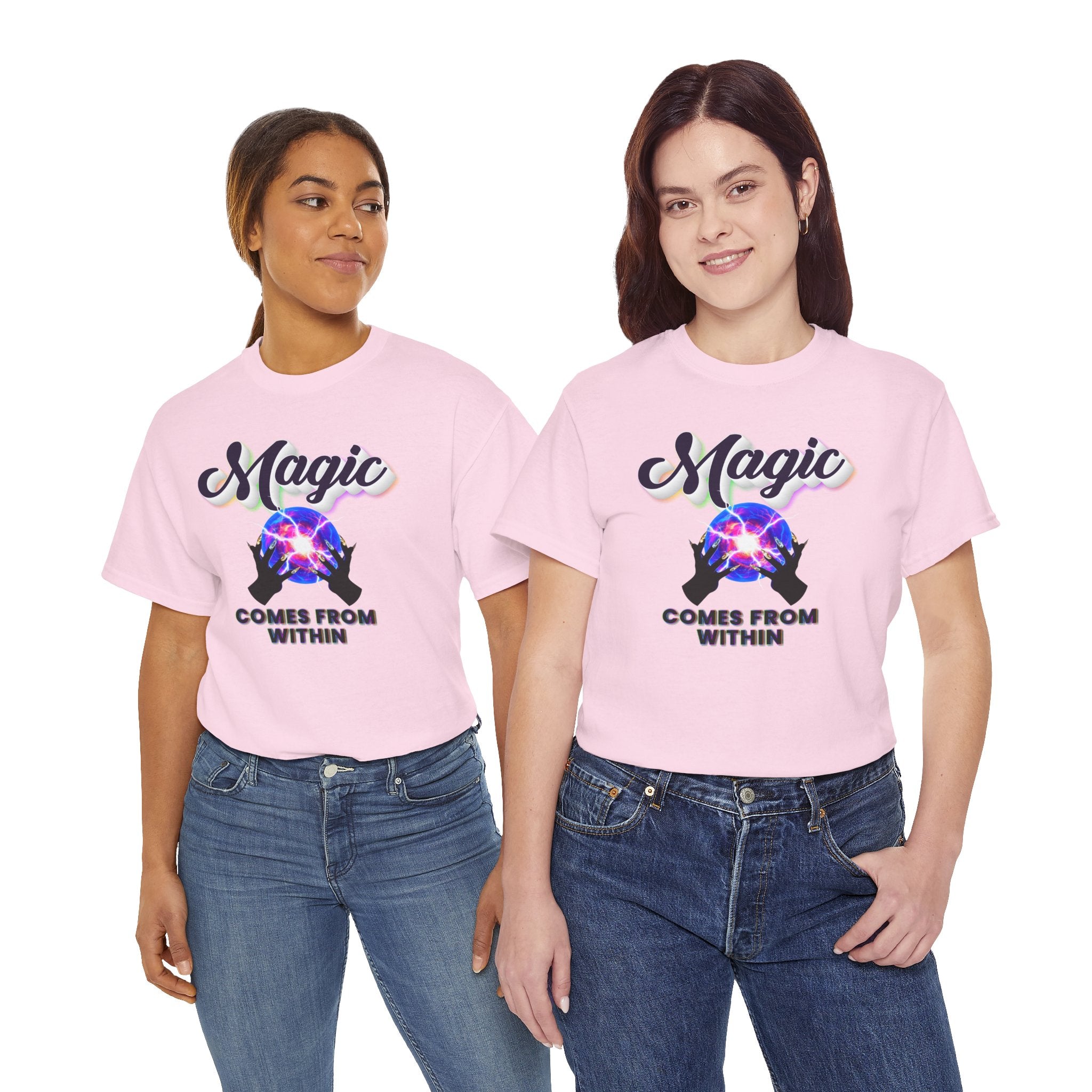 ✨🔮 The Magic Comes From Within™ Tee — Empowered Goddess Energy Shirt 👑💫