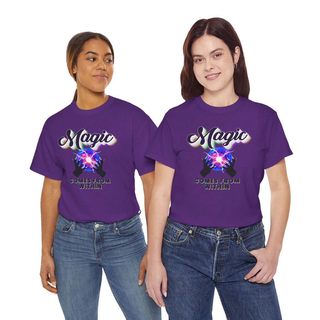 ✨🔮 The Magic Comes From Within™ Tee — Empowered Goddess Energy Shirt 👑💫