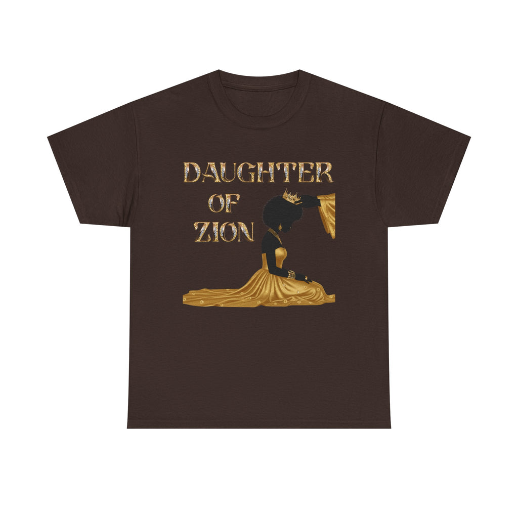 Daughter of Zion Tee — Inspirational Faith Graphic T‑Shirt for Girls & Women