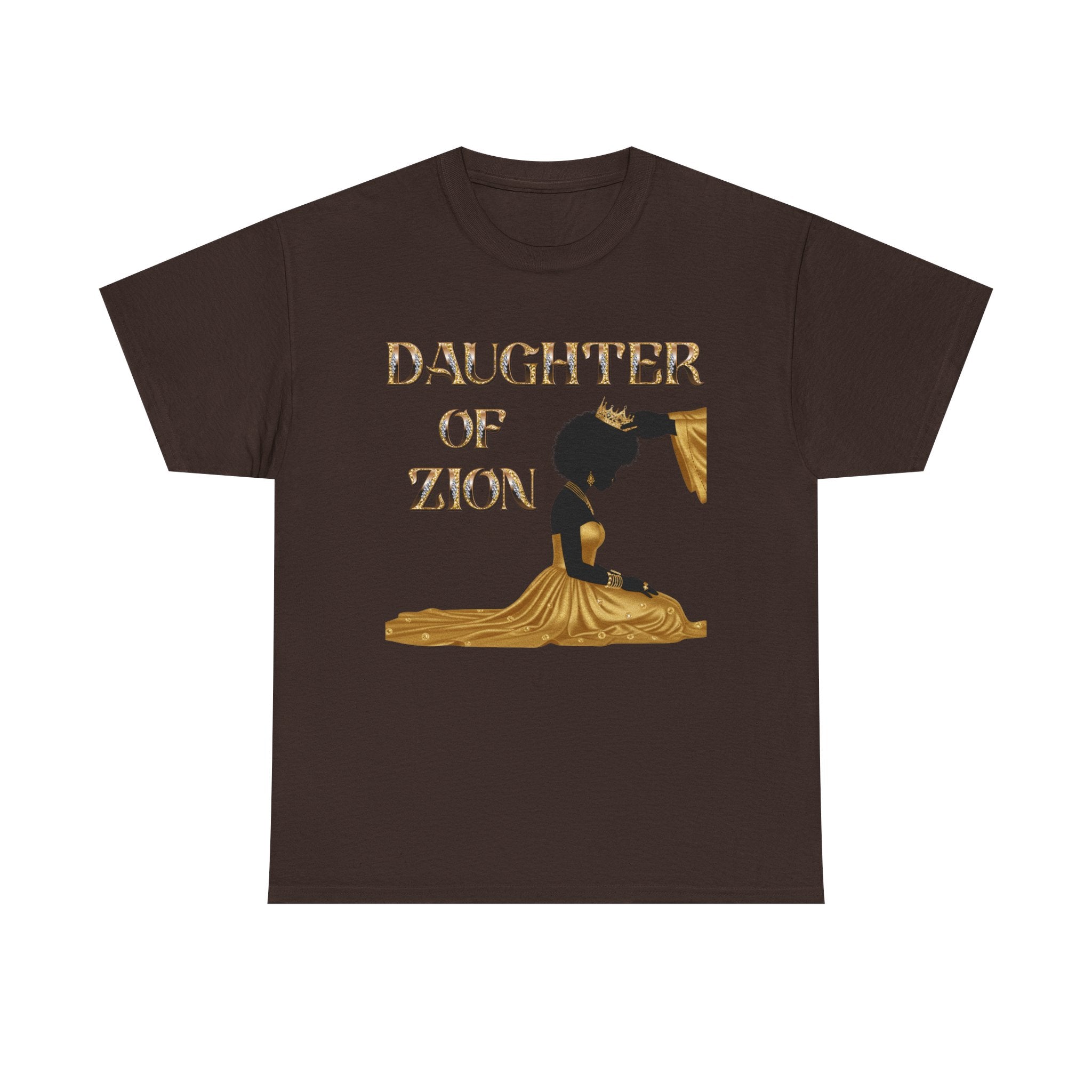 Daughter of Zion Tee — Inspirational Faith Graphic T‑Shirt for Girls & Women