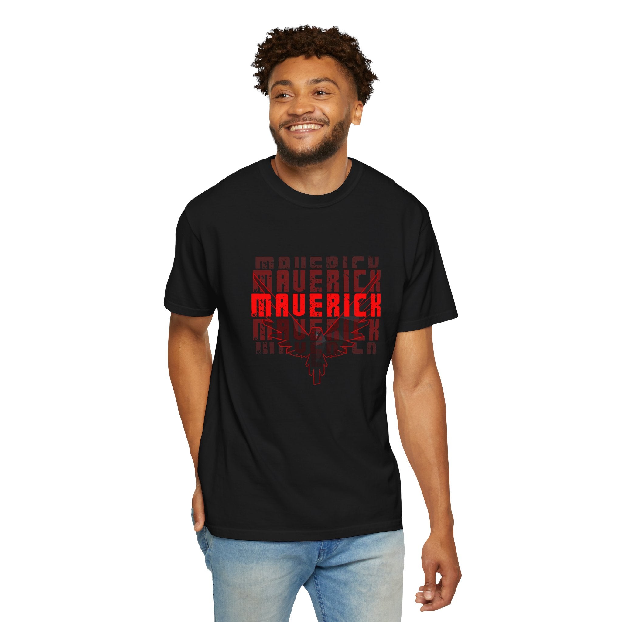 😎✨ Maverick Washed Tee – Premium Unisex Garment-Dyed T-Shirt 👕🔥