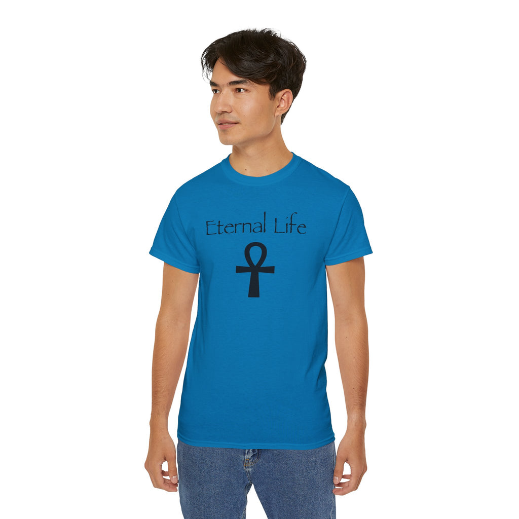 Eternal Life Ankh T-Shirt – Spiritual Symbol Tee