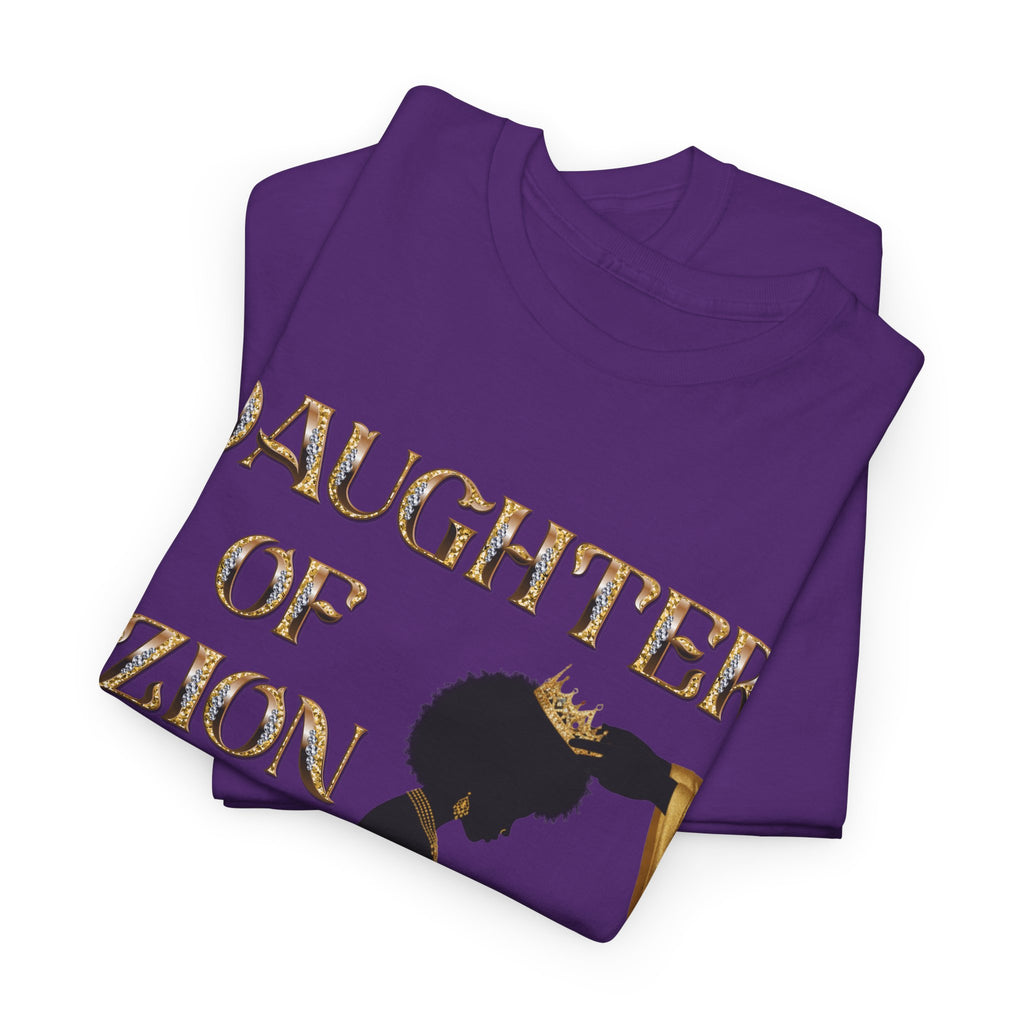 Daughter of Zion Tee — Inspirational Faith Graphic T‑Shirt for Girls & Women