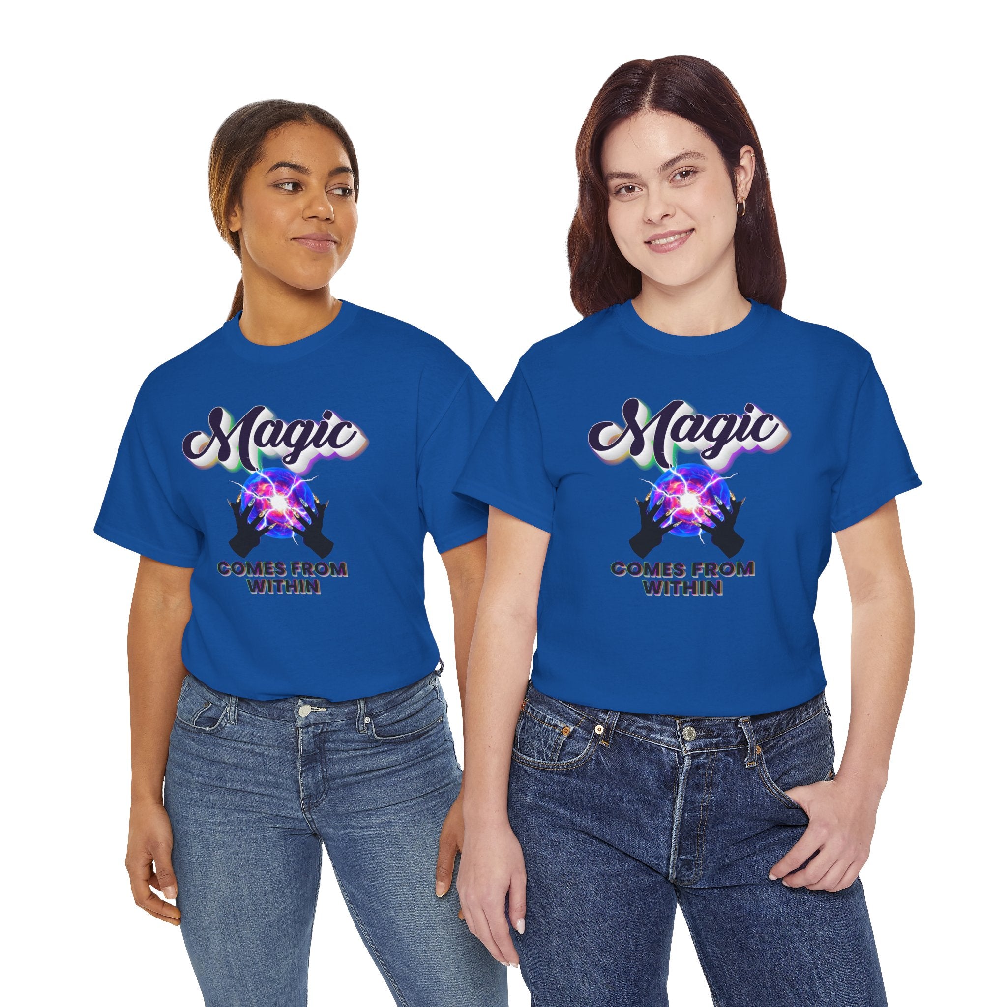 ✨🔮 The Magic Comes From Within™ Tee — Empowered Goddess Energy Shirt 👑💫