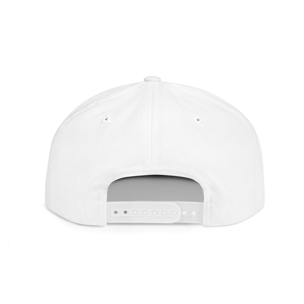 MVP™ Flat Bill Snapback — Embroidered Statement Cap