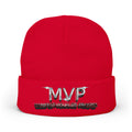 MVP™ Knit Beanie — Warm, Embroidered Statement Cap
