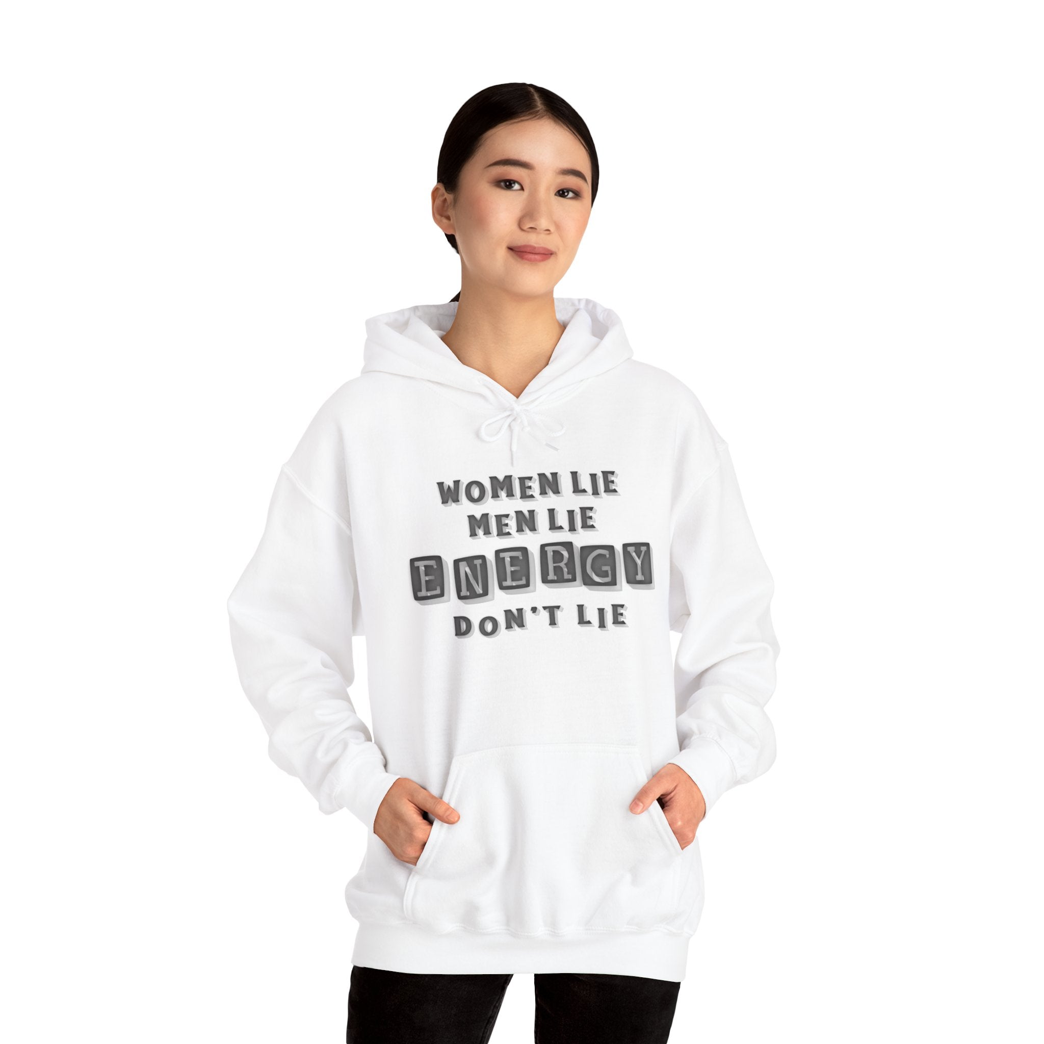 Energy Don’t Lie™ Hoodie — Truth Over Talk Statement Pullover  Spiritual + Street