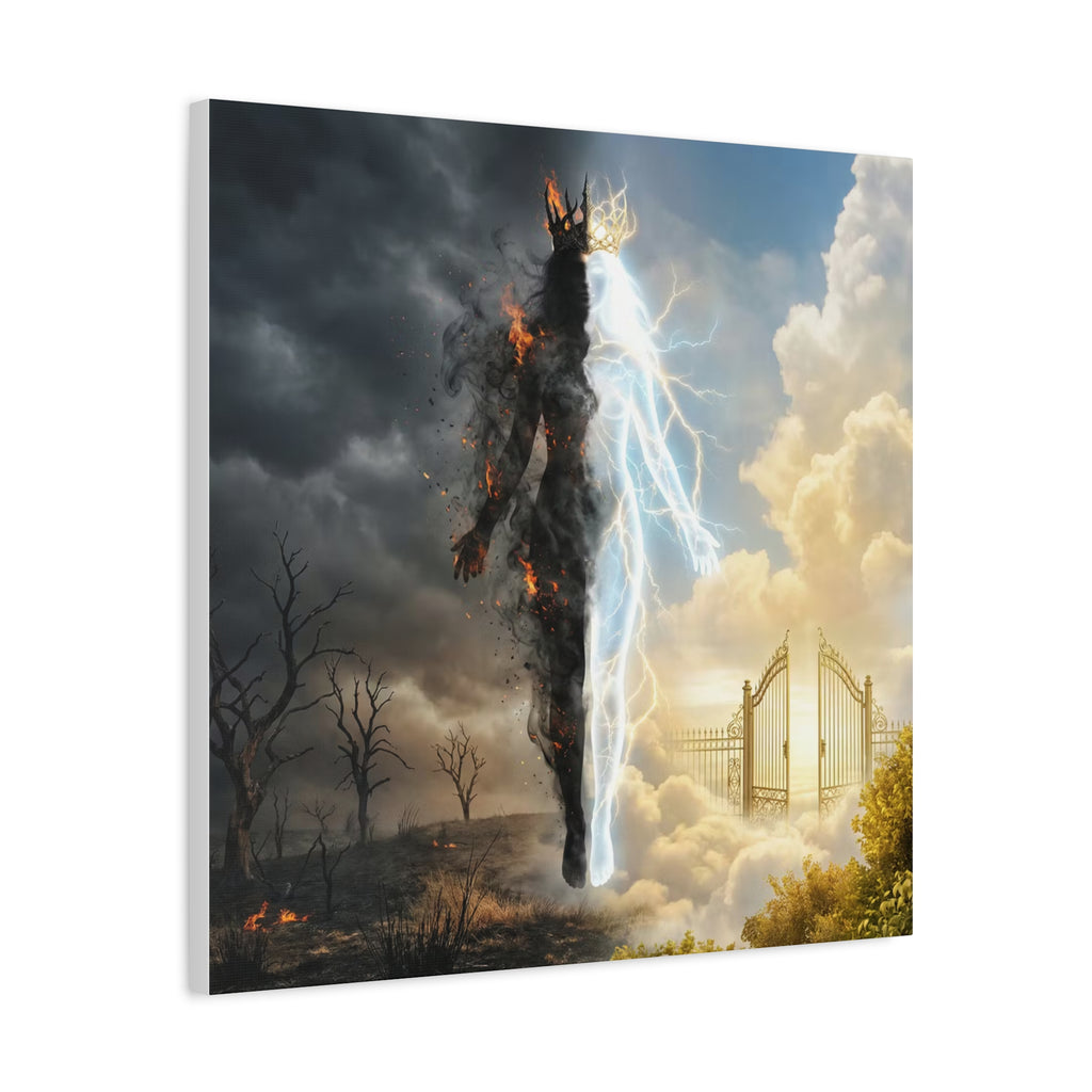 Light & Shadow — The Conscious Path Canvas